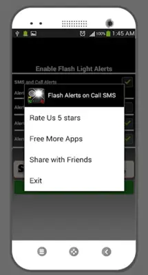 Flash Alert android App screenshot 0