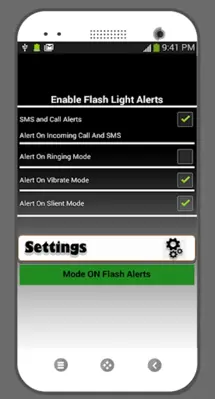 Flash Alert android App screenshot 2